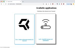 Abbildung 4: Neben dem Open-WRT-GUI Luci stellen die Turris-Entwickler bei Turris OS auch Foris zur Verf&uuml;gung, das &uuml;bersichtlicher und leichter arbeitet.