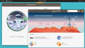 Abbildung 2: Pop OS nutzt ein angepasstes Gnome 3.32, dessen Theme auf Wunsch im Slim-Modus die Titelleisten der Fenster verkleinert und so den Fensterinhalten mehr Platz einr&auml;umt.