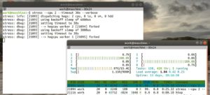 Abbildung 3: Einfaches Chaos lässt sich bereits mit traditionellen Linux-Tools wie Stress anzetteln.