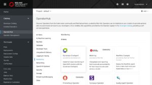 Abbildung 3: Der Operatorhub ermöglicht es in Open Shift 4.1, Operators per Mausklick zu installieren – wie hier Prometheus. © Red Hat