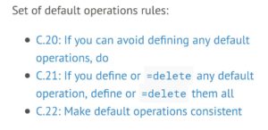 Abbildung 2: Die Regeln C.20 bis C.22 betreffen den Umgang mit Default Operations.