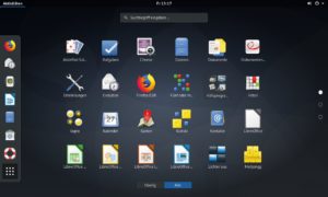 Abbildung 1: Debian 10 installiert Gnome 3.30, das per Default in einer Wayland-Sitzung läuft.