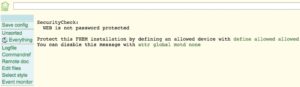 Abbildung 1: Das schlichte FHEM-Webinterface erreicht man auf dem Standardport 8083.