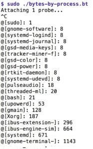 Abbildung 3: <a href="#artRef-l4">Listing 4</a> z&auml;hlt f&uuml;r jeden Prozess die Anzahl der geschriebenen Bytes.