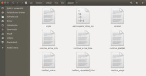 Abbildung 5: Das Sys-Filesystem bietet gute Kontrolle über das Runtime-Power-Management.