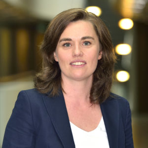 Abbildung 1: Lina Ehrig, Expertin f&uuml;r Digitales und Medien beim VZBV, begr&uuml;&szlig;t das EuGH-Urteil. Quelle: Gert Baumbach, VZBV