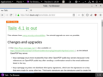 Mit dem Live-System Tails surfen Anwender anonym und sicher über das Tor-Netzwerk. Version 4.1 aktualisiert Browser, E-Mail-Programm und den Kernel.