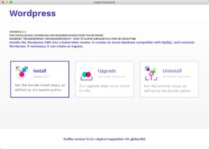 <a href="#artRef-f3">Abbildung 3</a>: Duffle ist die Referenzimplementierung für CNAB, um fertige CNAB-Bundles zu bauen – aber nicht das einzige Tool. Quelle: Deislabs