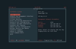 <a href="#artRef-f3">Abbildung 3</a>: Alte Bekannte: Wie XenServer kommt auch XCP-ng mit Xsconsole daher, &uuml;ber das es sich steuern l&auml;sst. Quelle: Olivier Lambert