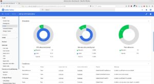 <a href="#artRef-f7">Abbildung 7</a>: Wer Microk8s nicht über die Kommandozeile steuern möchte, der greift zum Dashboard.