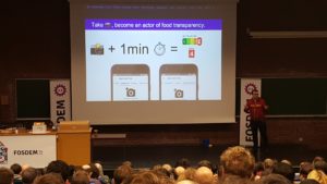 <a href="#artRef-f1">Abbildung 1</a>: Open Food Facts will mithilfe der Community eine Datenbank aufbauen, die über die Zusammensetzung von Lebensmitteln informiert.