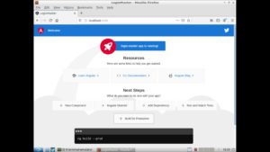 <a href="#artRef-f3">Abbildung 3</a>: Die Befehle aus <a href="#artRef-l1">Listing 1</a> installieren die Login-Komponente von Angular. Sie dient als Vorlage für die für Bit verwendete Login-Komponente.
