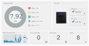 <a href="#artRef-f1">Abbildung 1</a>: Mit diesem Bildschirm empfängt das NAS von Western Digital den Anwender.