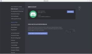 <a href="#artRef-f2">Abbildung 2</a>: Die Einstellungsdialoge von Discord lassen nicht allzu viel Spielraum.