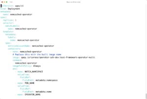 <a href="#artRef-f2">Abbildung 2</a>: Eine Liste von Objekten, die auf Basis CRD zu erstellen sind, geh&ouml;rt ebenso zum Operator.