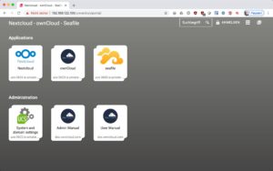 <a href="#artRef-f2">Abbildung 2</a>: Nach der Installation stehen die von UCS angebotenen Dienste über ein zentrales Portal für die Nutzung zur Verfügung.