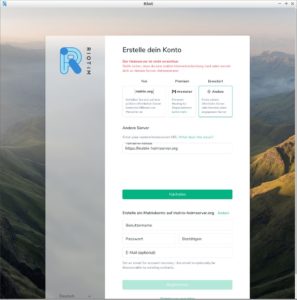 <a href="#artRef-f8">Abbildung 8</a>: Riot breitet beim Einstellen eines Kontos mehrere Server-Optionen vor dem Nutzer aus.
