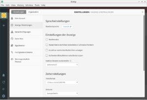 <a href="#artRef-f15">Abbildung 15</a>: &Uuml;ber die Einstellungen passt der Anwender Zulip den eigenen Bed&uuml;rfnissen an.