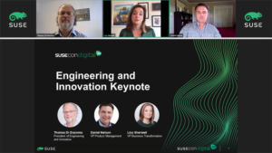 Abbildung 2: Suse Trio in Sachen Innovationen und Entwicklung.