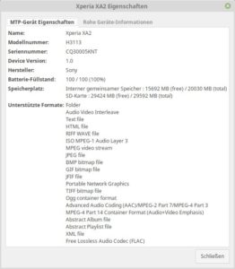<a href="#artRef-f3">Abbildung 3</a>: Über den Dialog <span class="ui-element">Eigenschaften</span> ermittelt der Nutzer technische Spezifikationen der Android-Hardware.