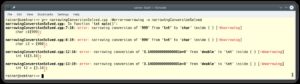 <a href="#artRef-f4">Abbildung 4</a>: Wird die Narrowing Conversion entdeckt, schlägt der Compiler Alarm.