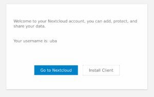 <a href="#artRef-f4">Abbildung 4</a>: Eine solche Einladung erhalten alle in Nextcloud neu angelegten Benutzer automatisch.