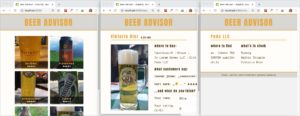 Abbildung 1: Der BeerAdvisor &ndash; eine GraphQL-Beispielanwendung.