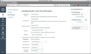 Abbildung 1: Canvas bietet zahlreiche Konfigurationsoptionen für personenbezogene Einstellungen.