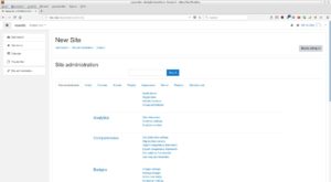 Abbildung 3: Moodle beherbergt überaus detaillierte Konfigurationsoptionen.