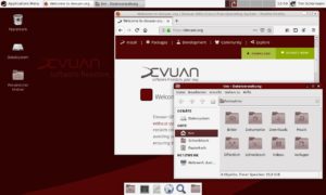 Abbildung 1: Devuan&nbsp;3.0.0 erlaubt die Wahl zwischen mehreren Desktop-Umgebungen, wobei der Installationsassistent XFCE vorschl&auml;gt.
