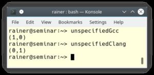 Abbildung 1: C++ folgt beim Auswerten der Funktionsargumente keiner festen Reihenfolge.