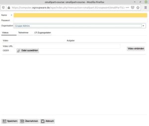 Abbildung 2: Über wenige Eingaben und Mausklicks mutiert EGroupware sogar zu einem kleinen E-Learning-System.