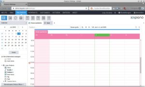Abbildung 5: Kopano beschränkt sich bei den Groupware-Funktionen auf das Wesentliche. Dazu gehört auch ein Kalender-Support.