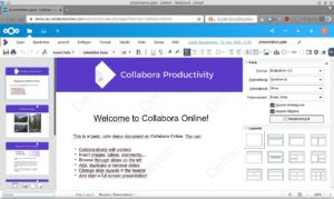 Abbildung 1: Collabora Online verf&uuml;gt &uuml;ber die &uuml;blichen Funktionen ausgewachsener B&uuml;rosuiten.