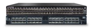 Abbildung 2: Netzwerk-Hardware wie diese Mellanox-Switches erreichen heute mindestens 200 Gbit/s pro Port – weniger als 25 GBit/s sollten es keinesfalls sein. Quelle: Mellanox