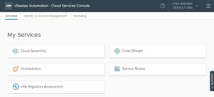 Abbildung 1: vRealize Automation ist die zentrale Deployment-Komponente von vRealize und k&uuml;mmert sich um die Orchestrierung von Deployments. Quelle: VMware