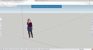 Abbildung 3: Die Design-Seite von Sketchup Free.