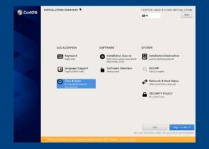 Abbildung 4: Anaconda geht wahlweise auf der Kommandozeile oder grafisch ans Werk, auf das installierte System wirkt sich das aber nicht aus. Quelle: Fedora