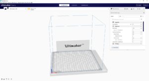Abbildung 8: Das Startfenster des Slicer-Programms Cura.