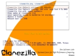 Im Live-System Clonezilla, zum Klonen von Partitionen und Festplatten, arbeitet jetzt der Linux-Kernel in der Version 5.9.1-1, die Softwarepakete stammen aus dem Debian Sid-Repository vom 02.11.2020.