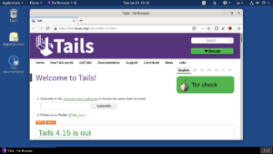 Tails 4.15 setzt den Linux-Kernel 5.9.15 ein, der gegenüber seinem Vorgänger vor allem weitere Hardwarekomponenten unterstützt.