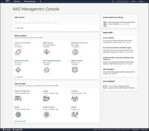 Abbildung 1: Public Clouds wie AWS bieten einen riesigen Funktionsumfang – wer in mehreren Clouds parallel unterwegs ist, verliert schnell den Überblick. Quelle: Amazon