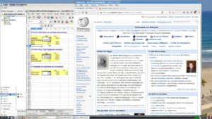 Abbildung 2: Mit wenig Aufwand laufen schon LXDE, Firefox, Thunderbird, und das LibreOffice Paket.