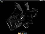 Nitrux basiert auf Debian und verwendet ihre eigene Desktop-Umgebung NX, hinter der sich ein vor allem optisch angepasstes KDE Plasma 5.21 verbirgt