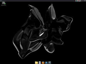 Nitrux basiert auf Debian und verwendet ihre eigene Desktop-Umgebung NX, hinter der sich ein vor allem optisch angepasstes KDE Plasma 5.21 verbirgt