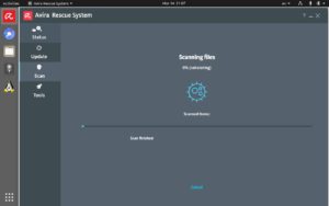 Abbildung 2: Windows only: Trotz des Pinguins in der Seitenleiste beschränkt sich Avira Rescue System auf die Betriebssysteme aus Redmond.