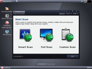 Abbildung 3: Auch die Comodo Rescue Disk kommt mit einem eigenen Werkzeug zur Rettung von Windows-Installationen.