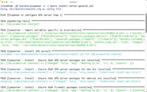 Abbildung 4: Der Mühe Lohn: Wenn alle Voraussetzungen geschaffen sind, steht dem Deployment des IdM-Servers nichts mehr im Wege.