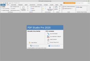 Abbildung 4: Die Oberfläche von PDF Studio wirkt aufgeräumt.