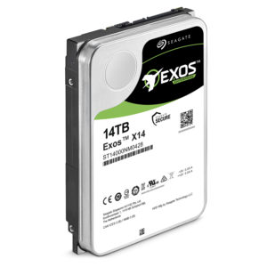 Abbildung 1: Festplatten dienen bis heute als das Rückgrat der meisten Storage-Systeme im RZ, weil Flash-Speicher teurer ist. Das soll sich ab 2025 aber ändern. Quelle: Seagate